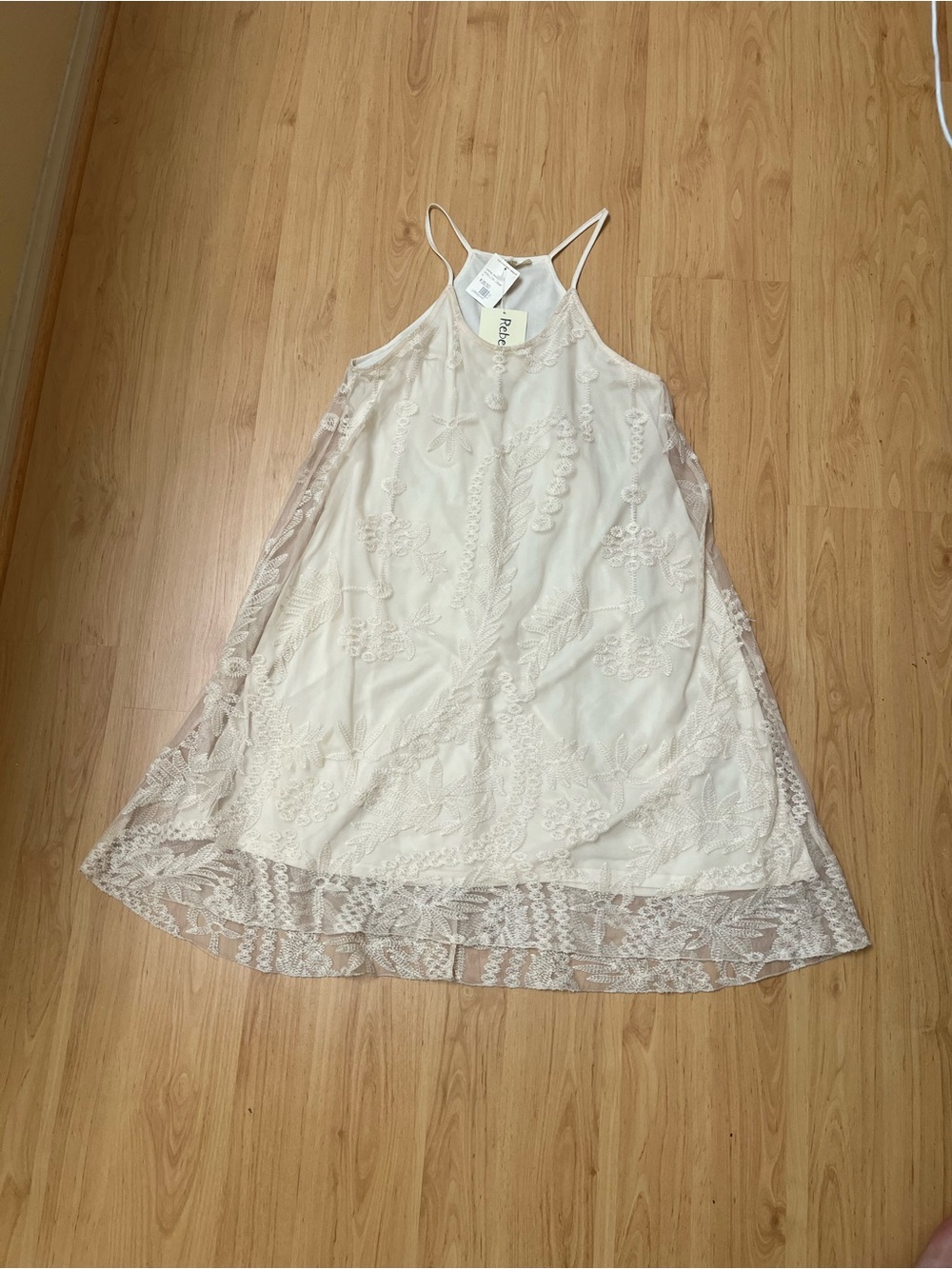 Ivory cream lace dress